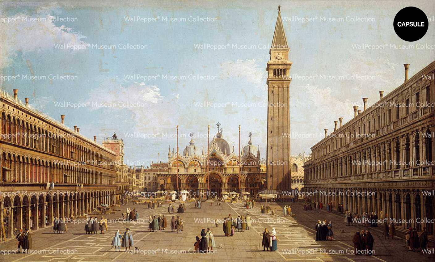 Vue de la place Saint Marc a Venise / 050-40