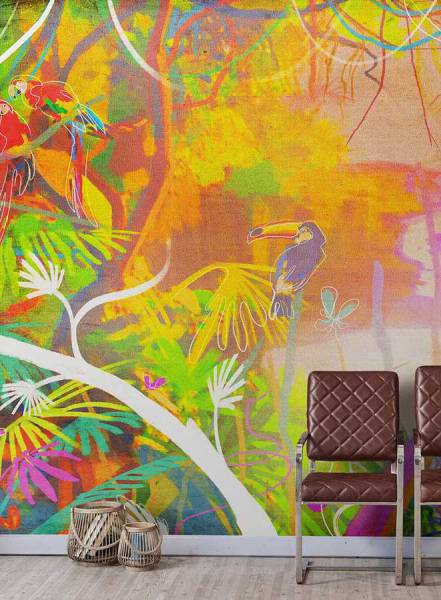 Tropical pop - wallpaper