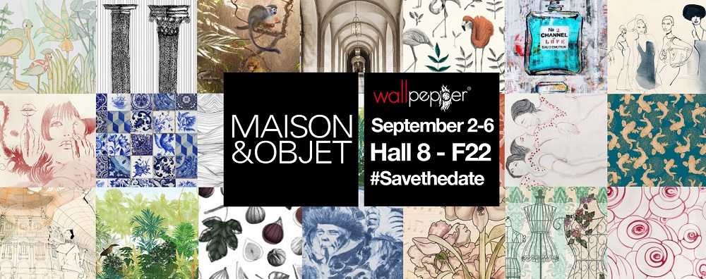 WallPepper® porta arte, cultura e tendenza a Maison & Objet